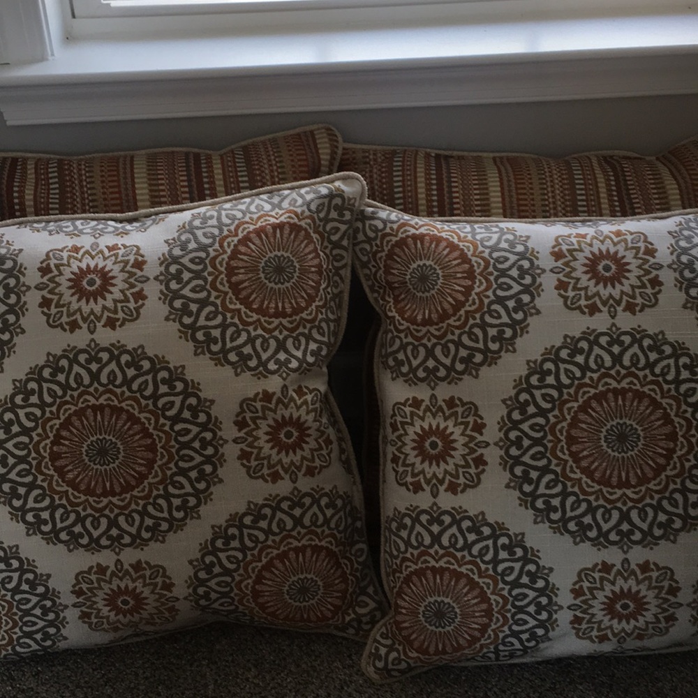 Throw pillows